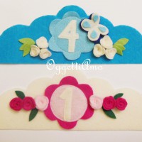 Graziose Fatine ed Elfi operosi prendono vita in occasione della loro festa di compleanno grazie ad accessori in feltro curati nei minimi dettagli!